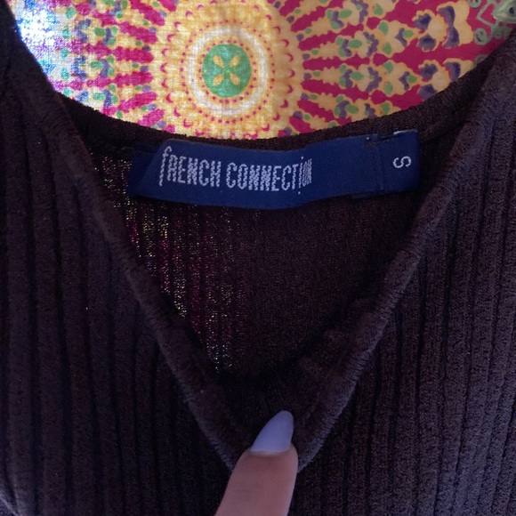 French connection burgundy tank - Picture 2 of 3